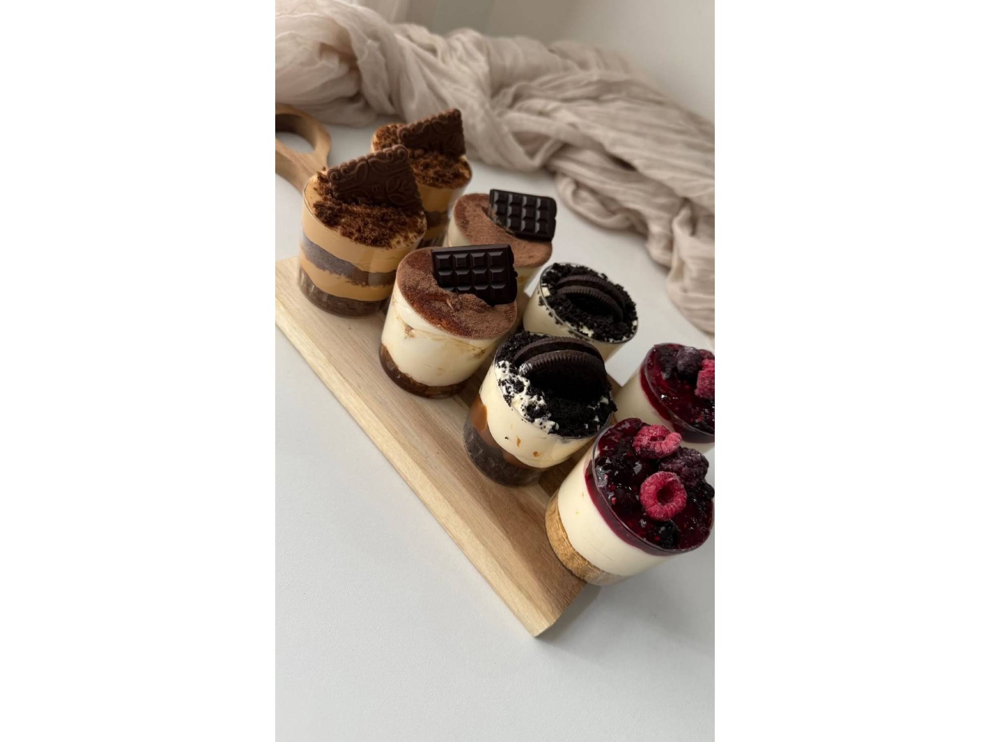 Shots de Almendra Pastelería Artesanal