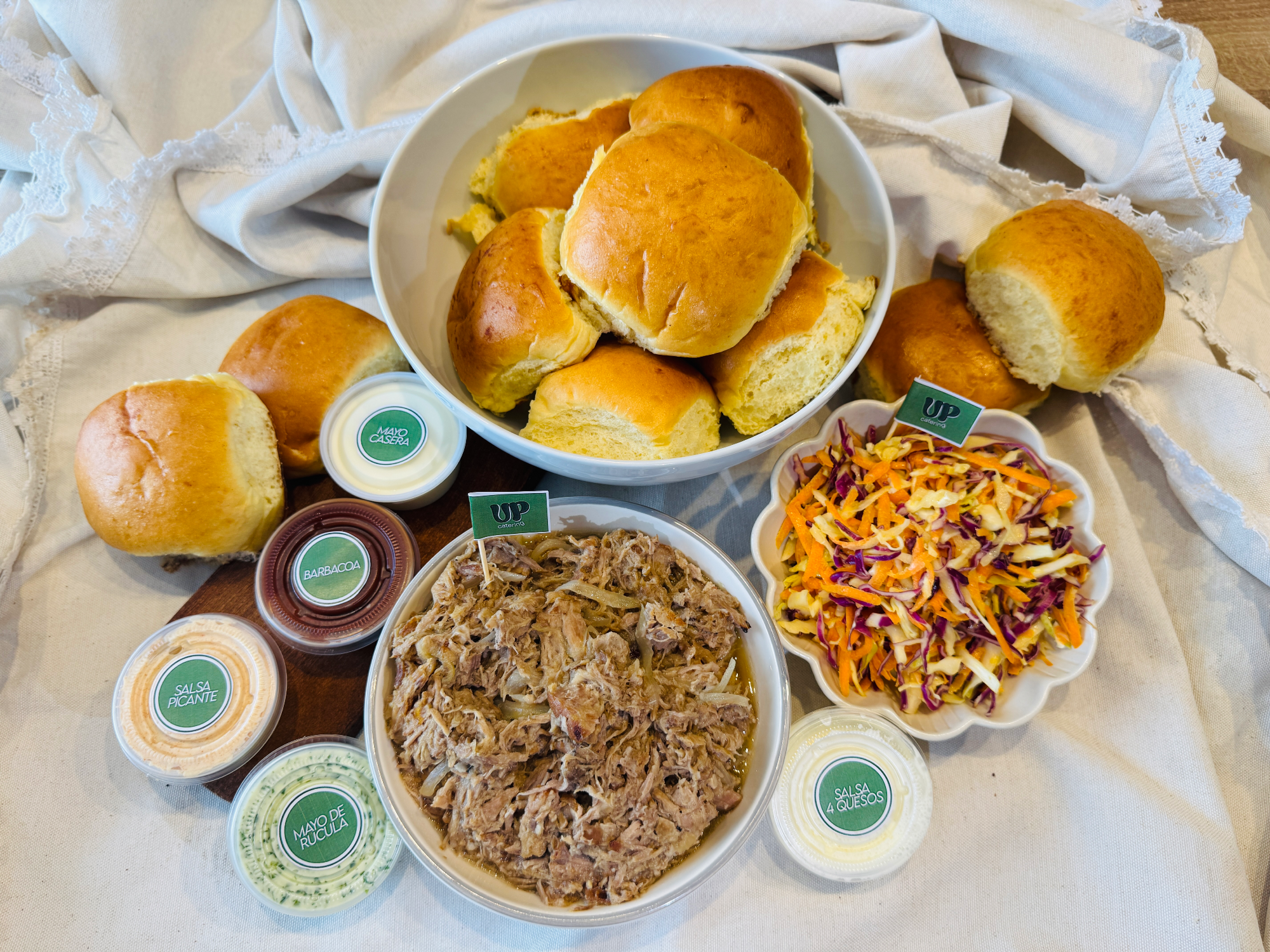 Bondiola desmenuzada