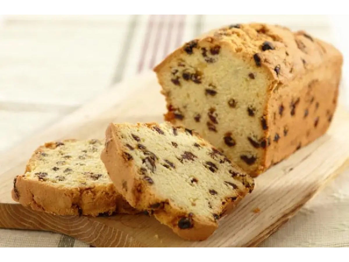 Budín de vainilla y chips