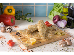 Milanesa de Merluza c/ Finas Hierbas Rebozada