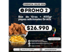 PROMO 2: BOX DE TIRAS + 400GRS PAPAS GRATIS