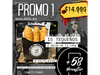 PROMO 1: 15 TEQUEÑOS + 2 SALSAS DE LA CASA A ELECCION
