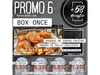 PROMO 6: BOX ONCE (300GRS DE POLLO CRUJIENTE + 200GRS DE PAPAS FRITAS)