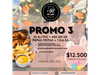 PROMO 3: 10 ALITAS + 400 GRS DE PAPAS FRITAS + 1 SALSA