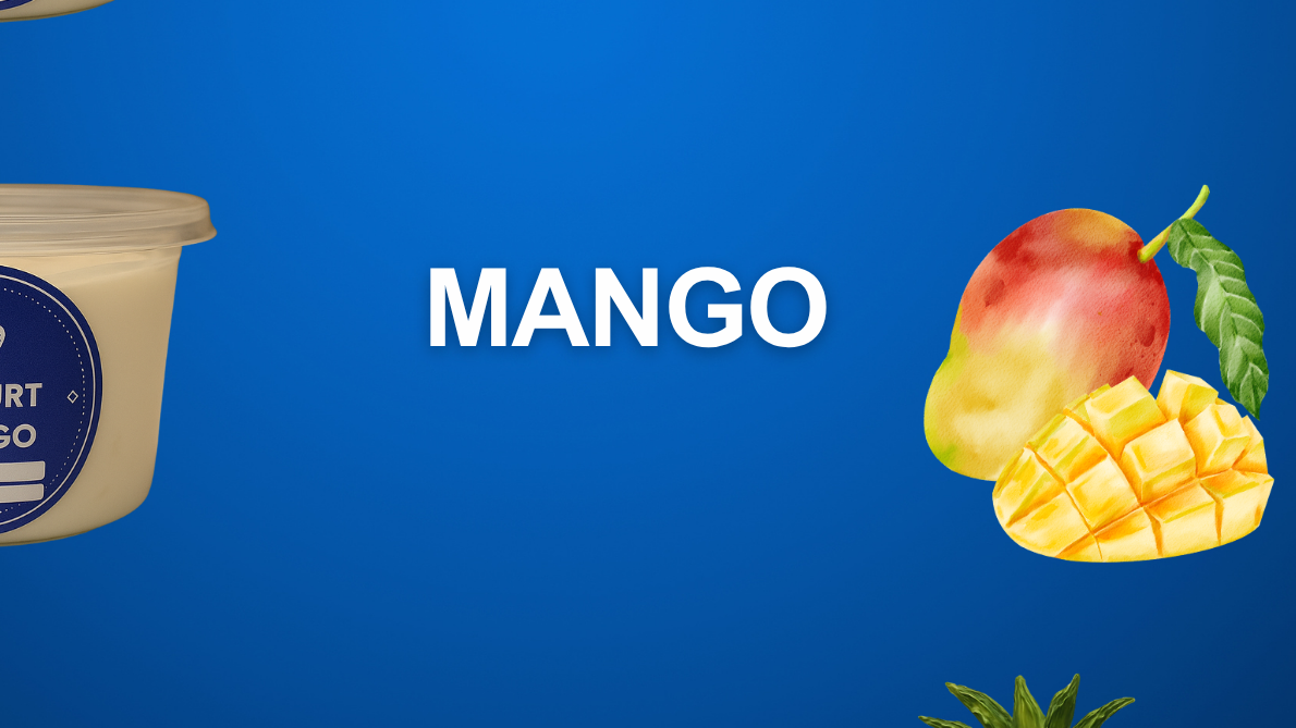 5 YOGURES GRIEGOS 180ml CON MANGO