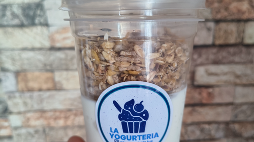 3 YOGURES GRIEGOS 400ml con granola