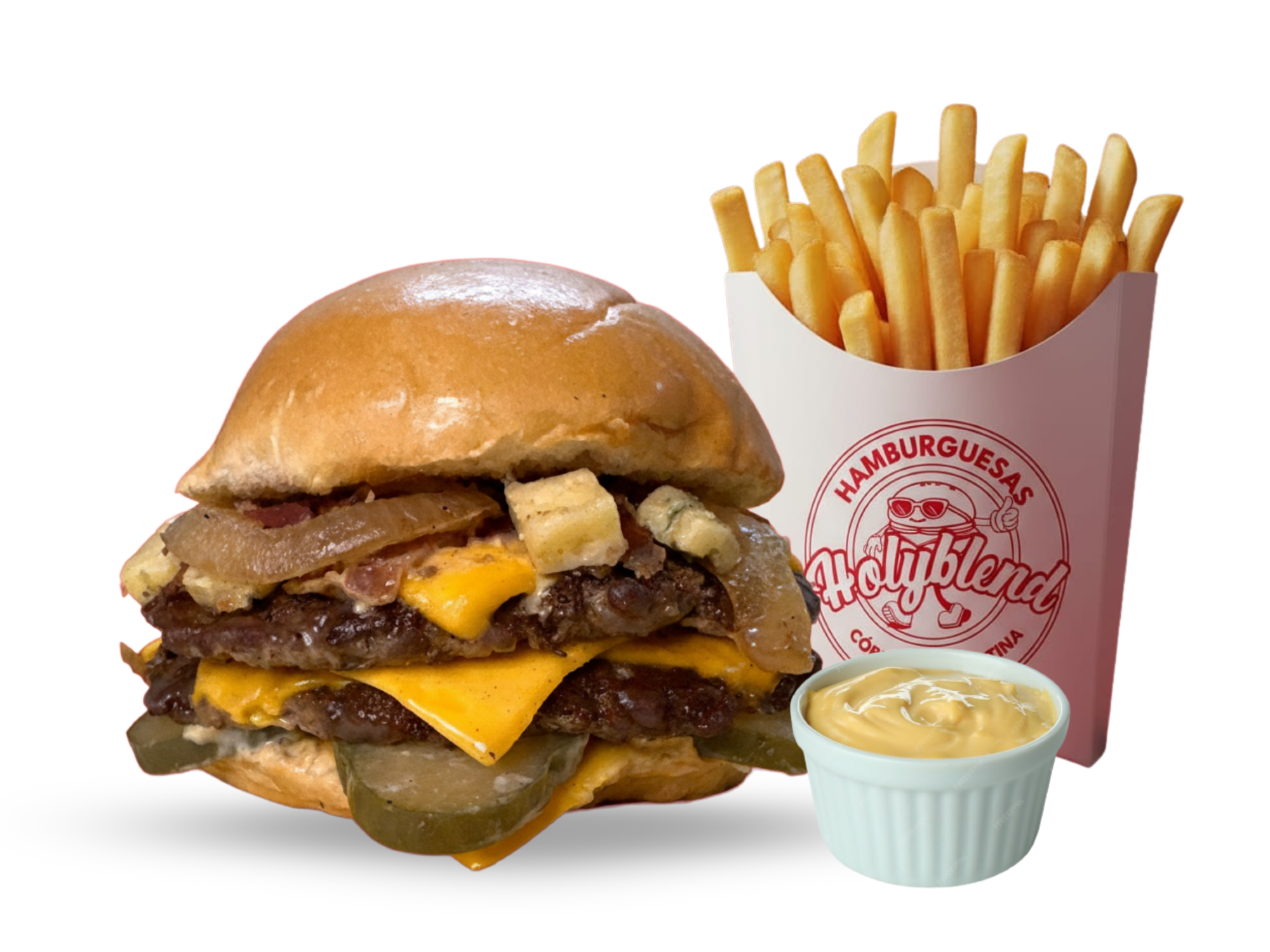 BLUECHEESE + PAPAS FRITAS