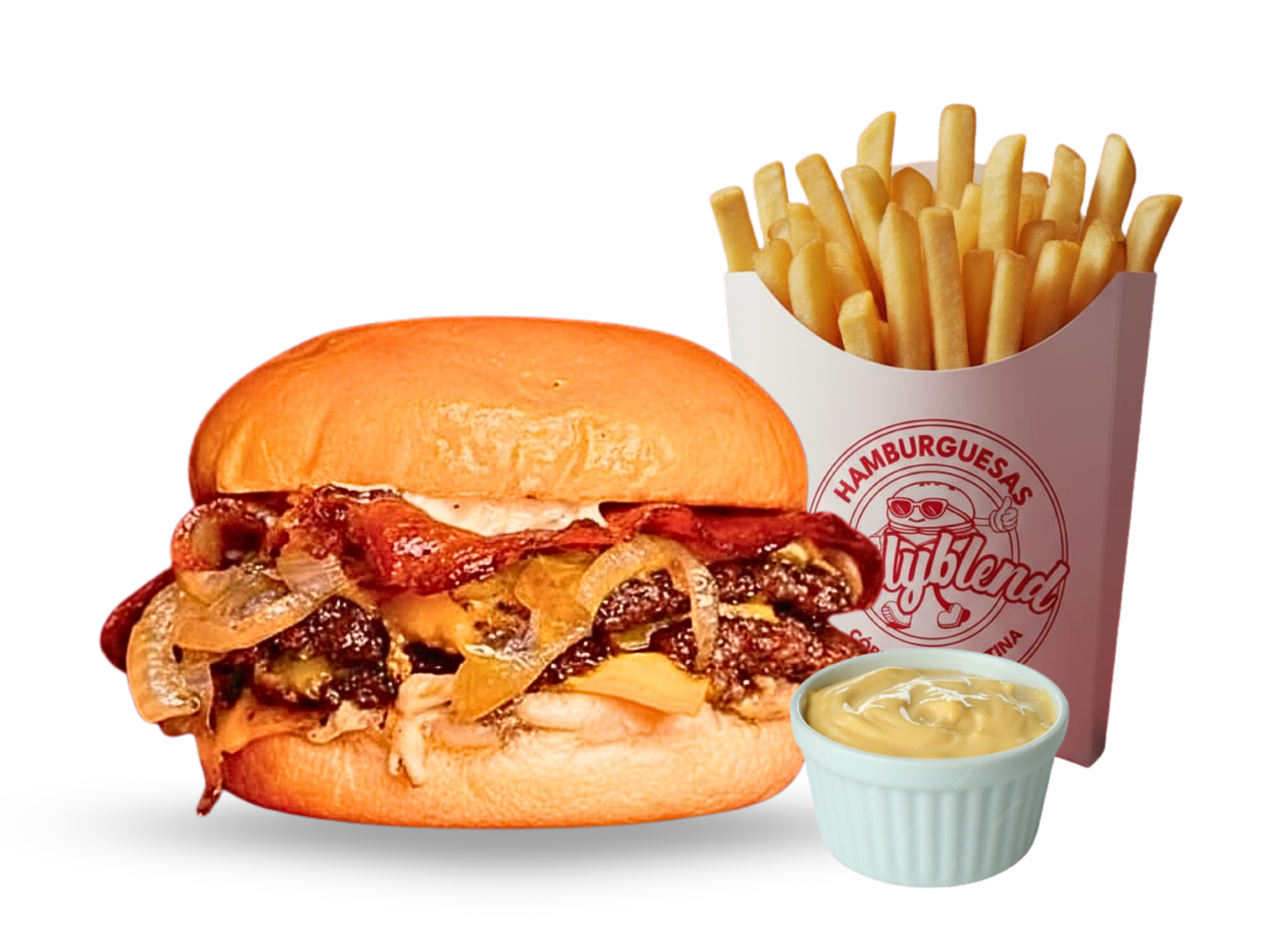 HOLYBACON + PAPAS FRITAS