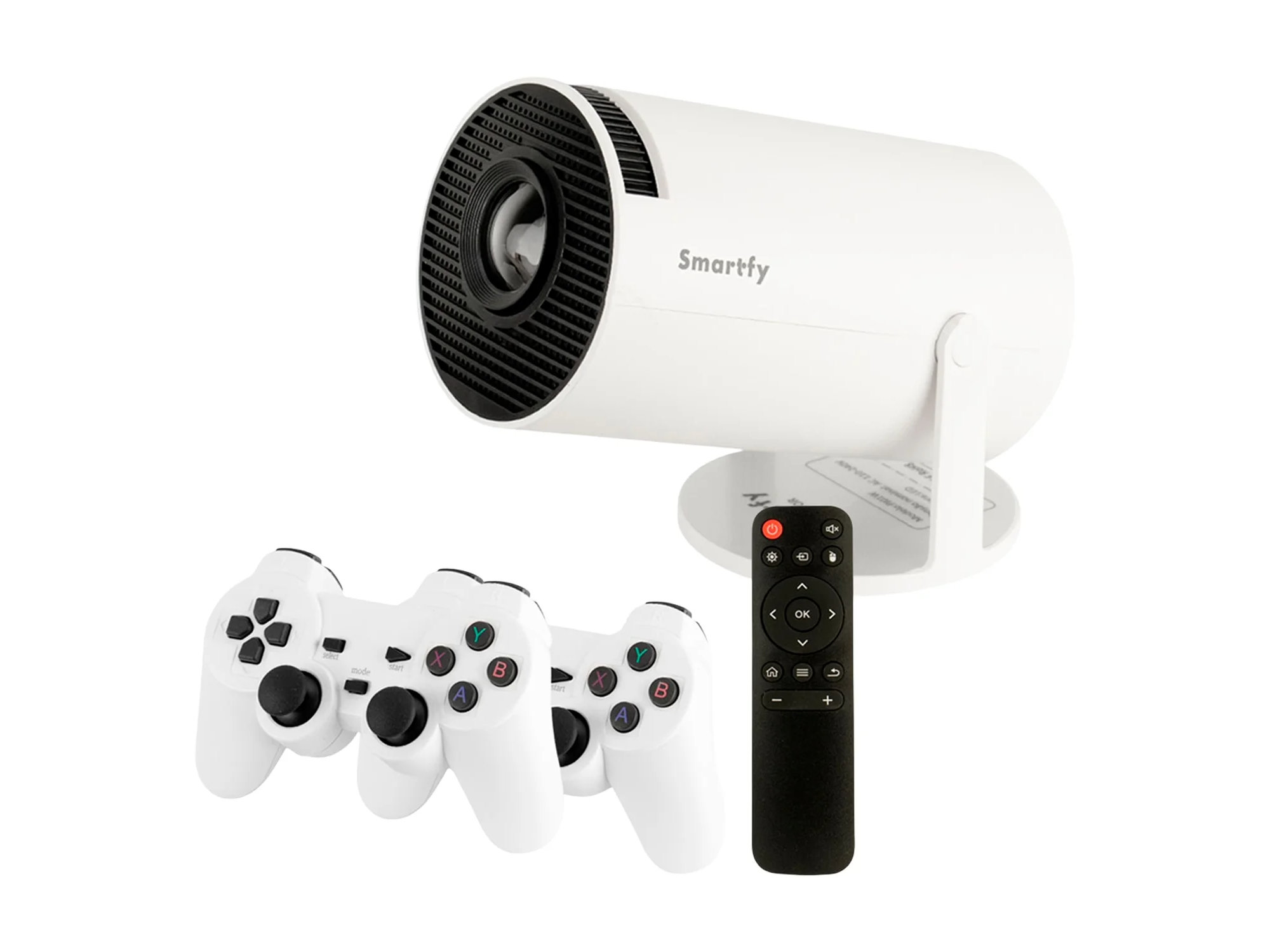Proyector Smartfy PJ01W 4K Ultra HD 1000 lúmenes HDMI - Blanco