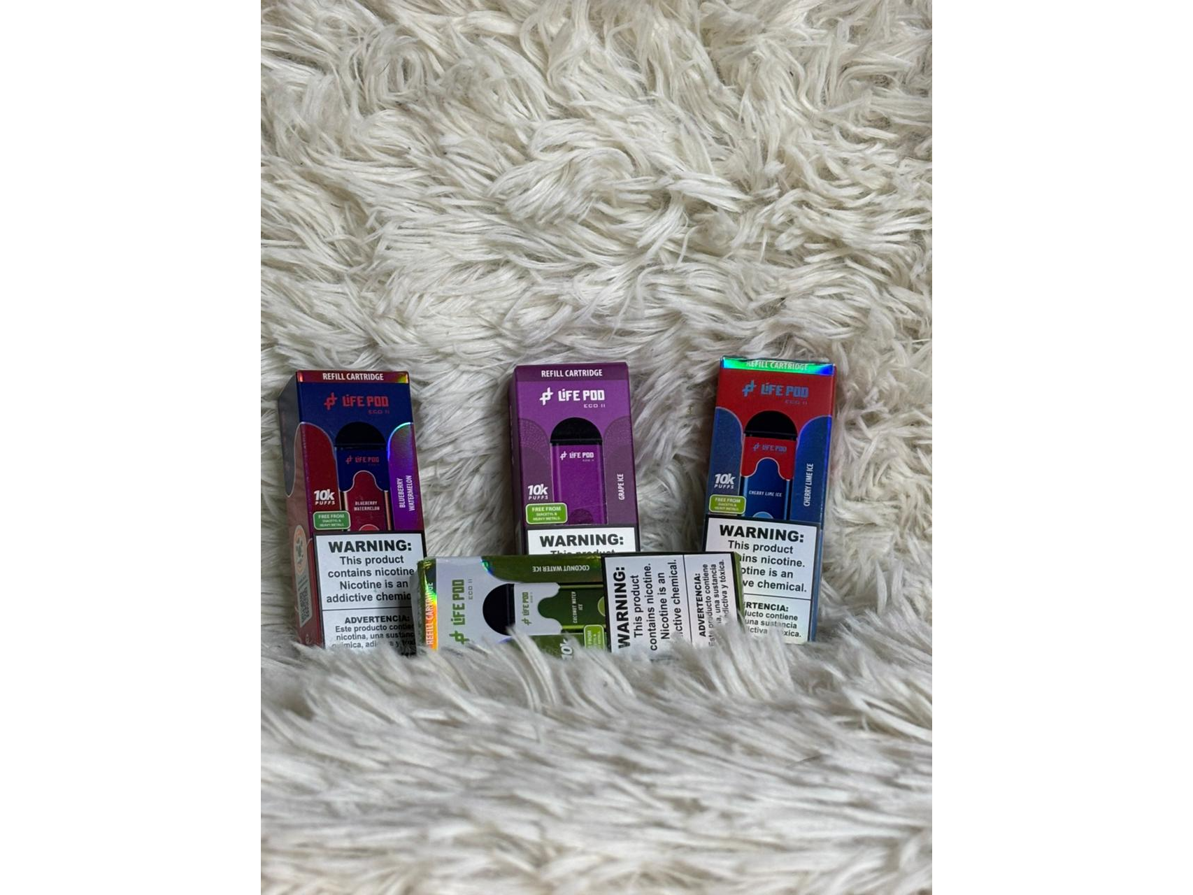 ♻️ LIFE POD ECO II 10K (10.000 PUFF-RECARGABLE)