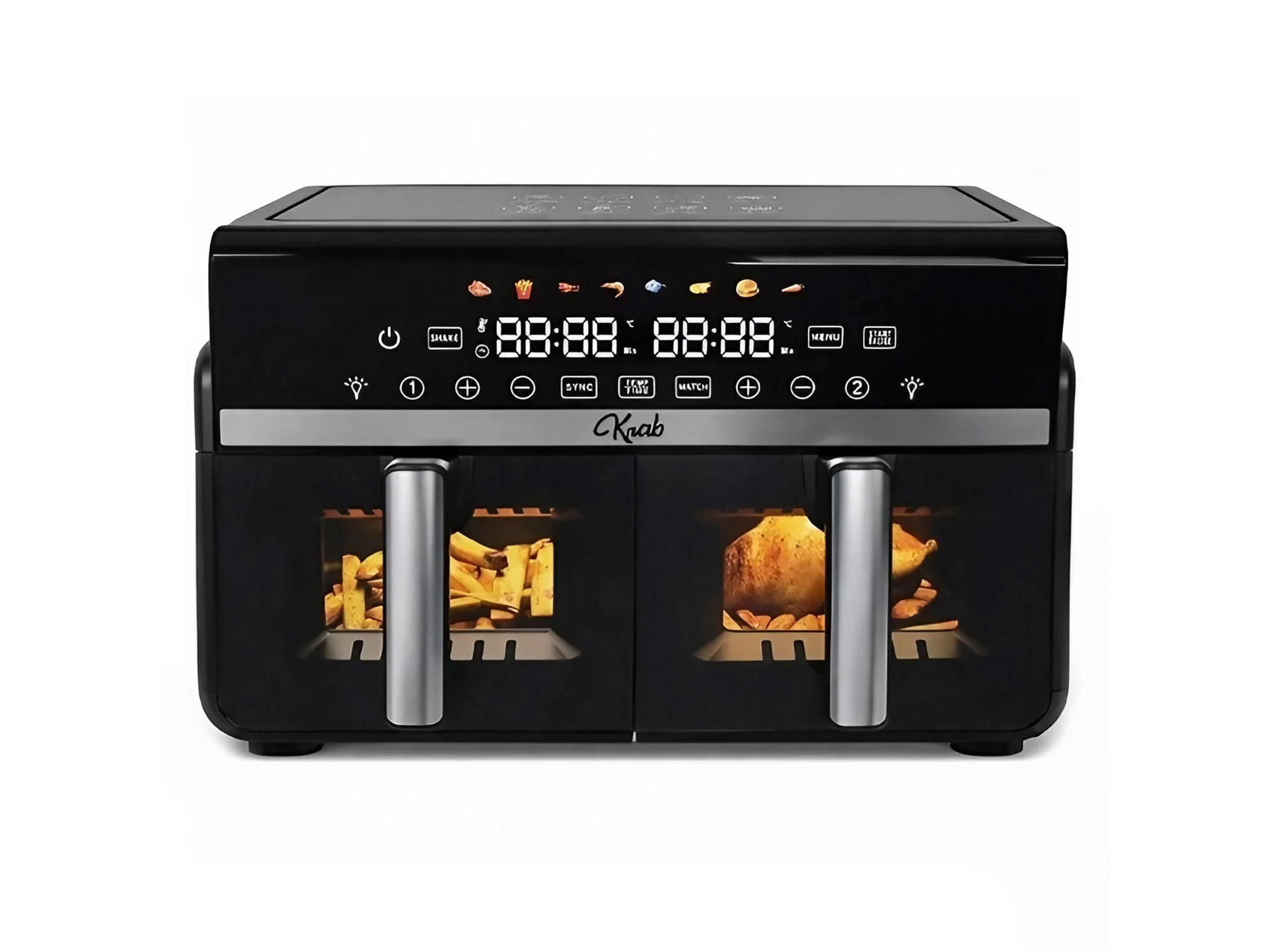 Freidora eléctrica de aire Freidora Krab 7L 220V