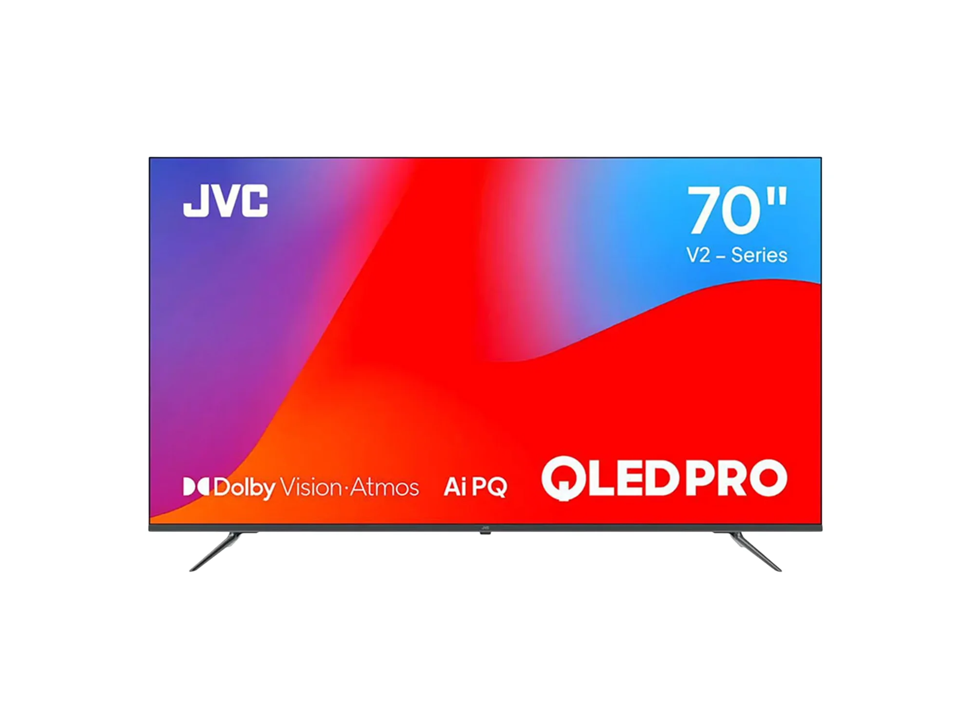 Smart TV 70"JVC 70KM858  4K Ultra HD con Google TV - Negro