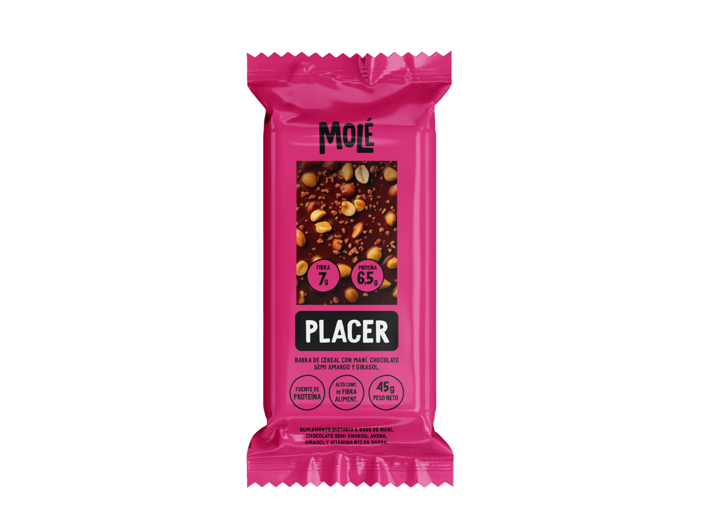 "Molé" Barras de cereal placer