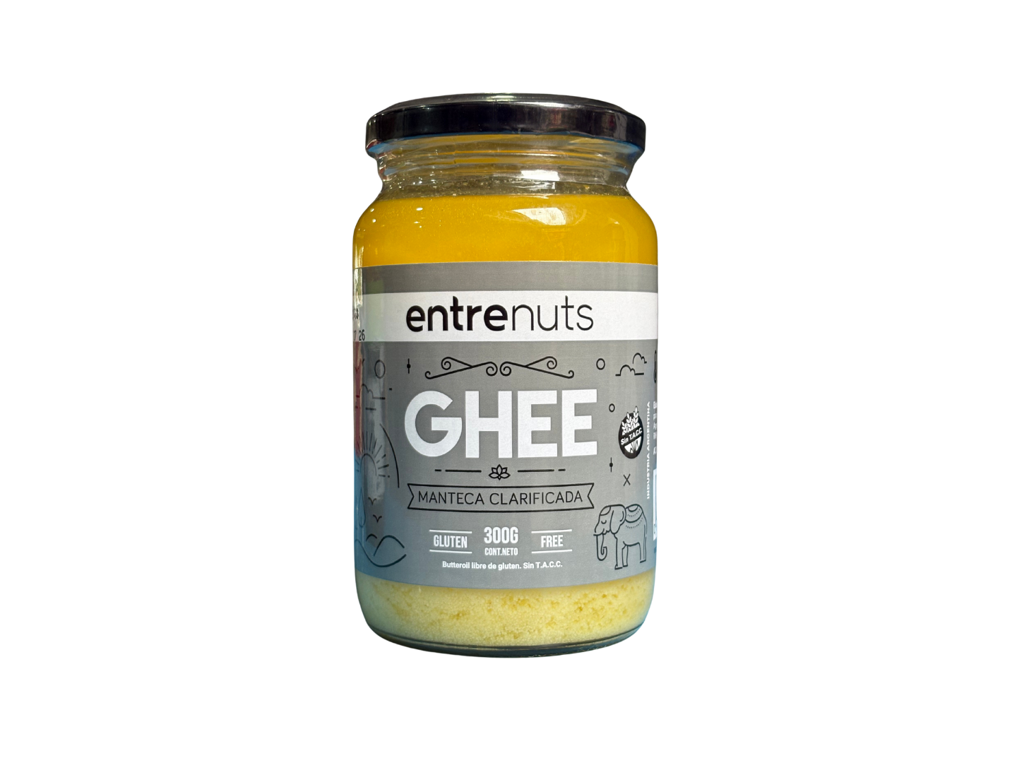 "Entrenuts" GHEE (manteca clarificada) 300gr