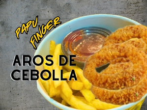 Finger Aros de Cebolla de Papu Burger