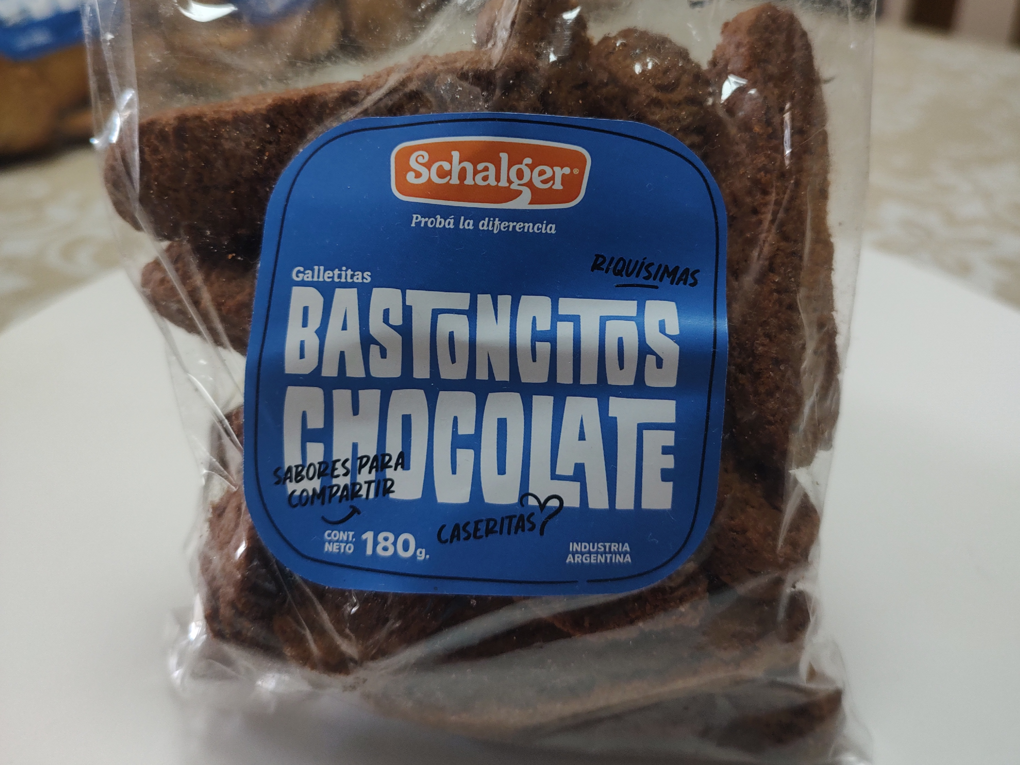 Bastoncitos de Chocolate 180 grs.