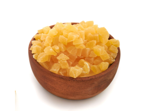 Anana en cubos