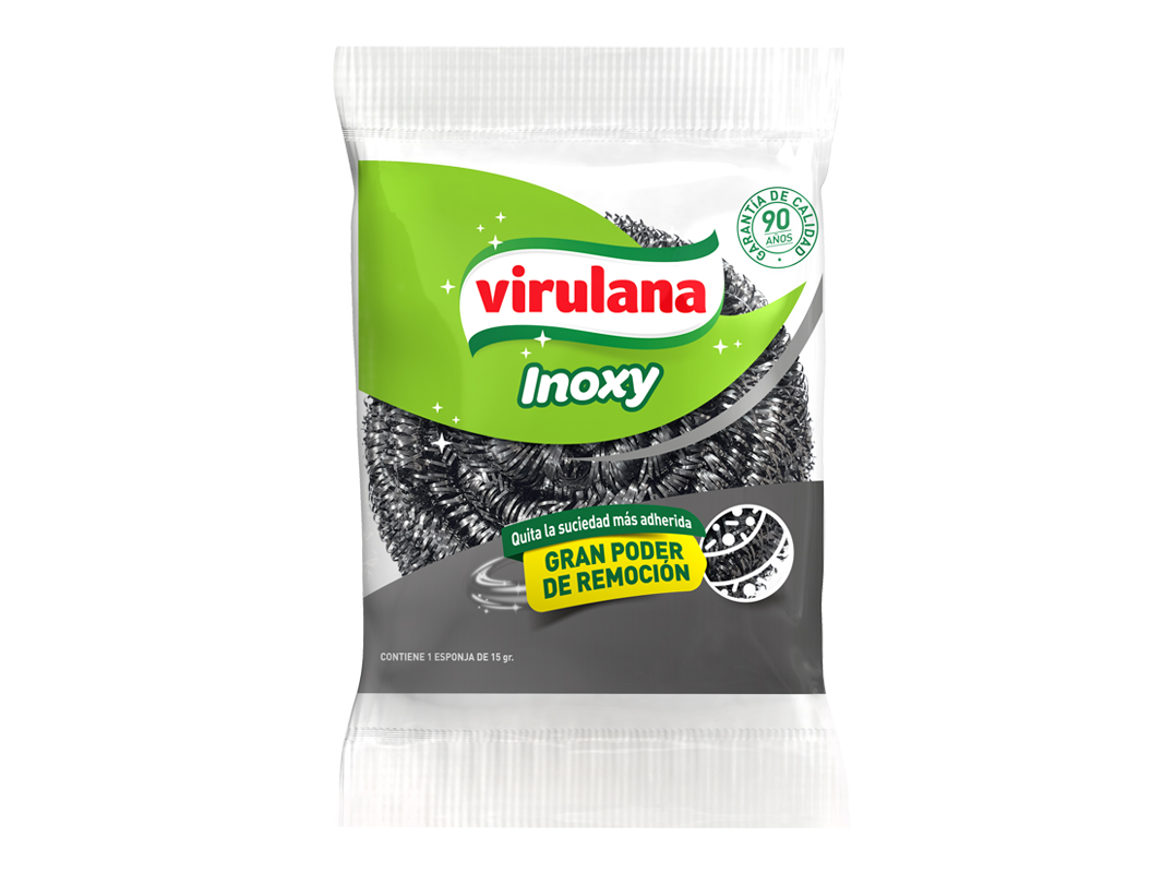 Esponja de acero Inoxidable Virulana