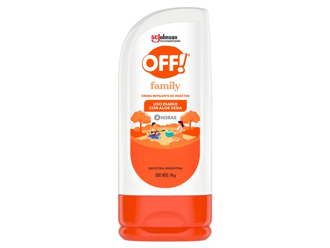 Repelente Off family crema x196gr