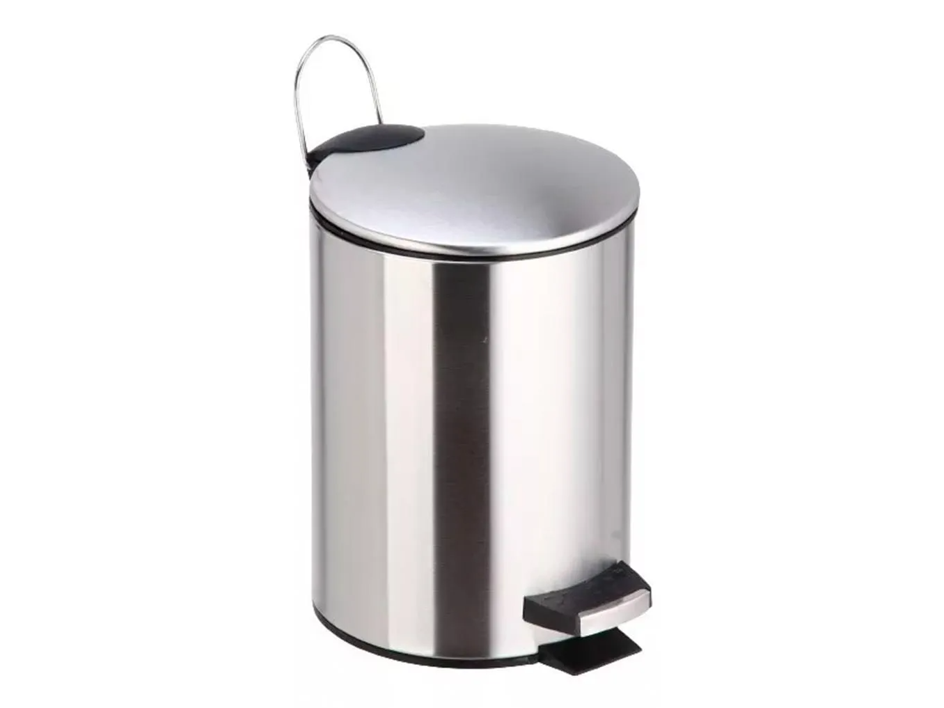 Cesto de acero inox a pedal 12 lts