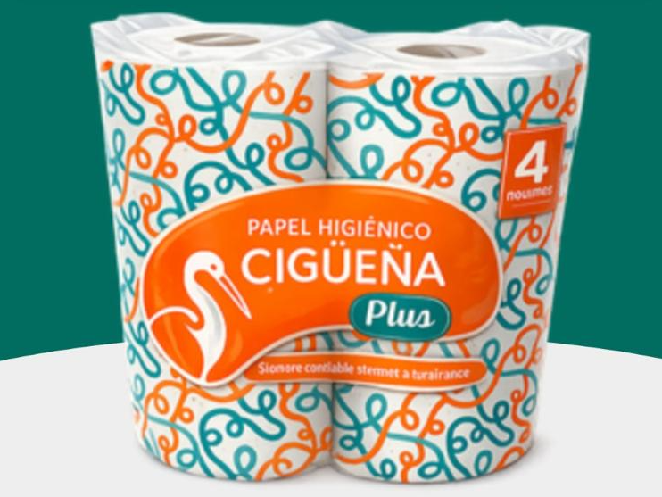Papel Higienico Cigueña 4X30mts