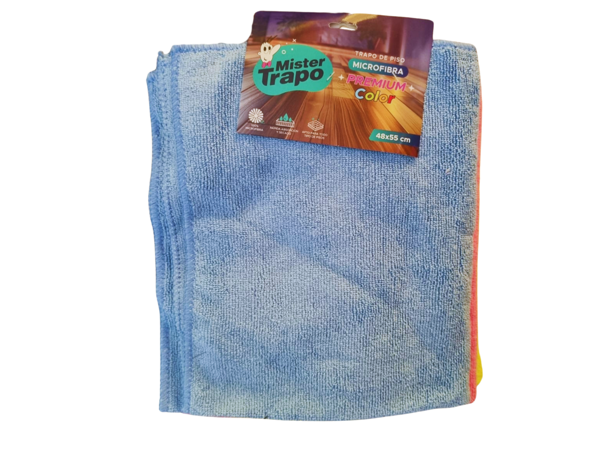 Repasador / piso Microfibra Mr Trapo 48x55cm
