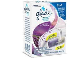 Repuesto Pastilla inodoro Glade Solida Lavanda