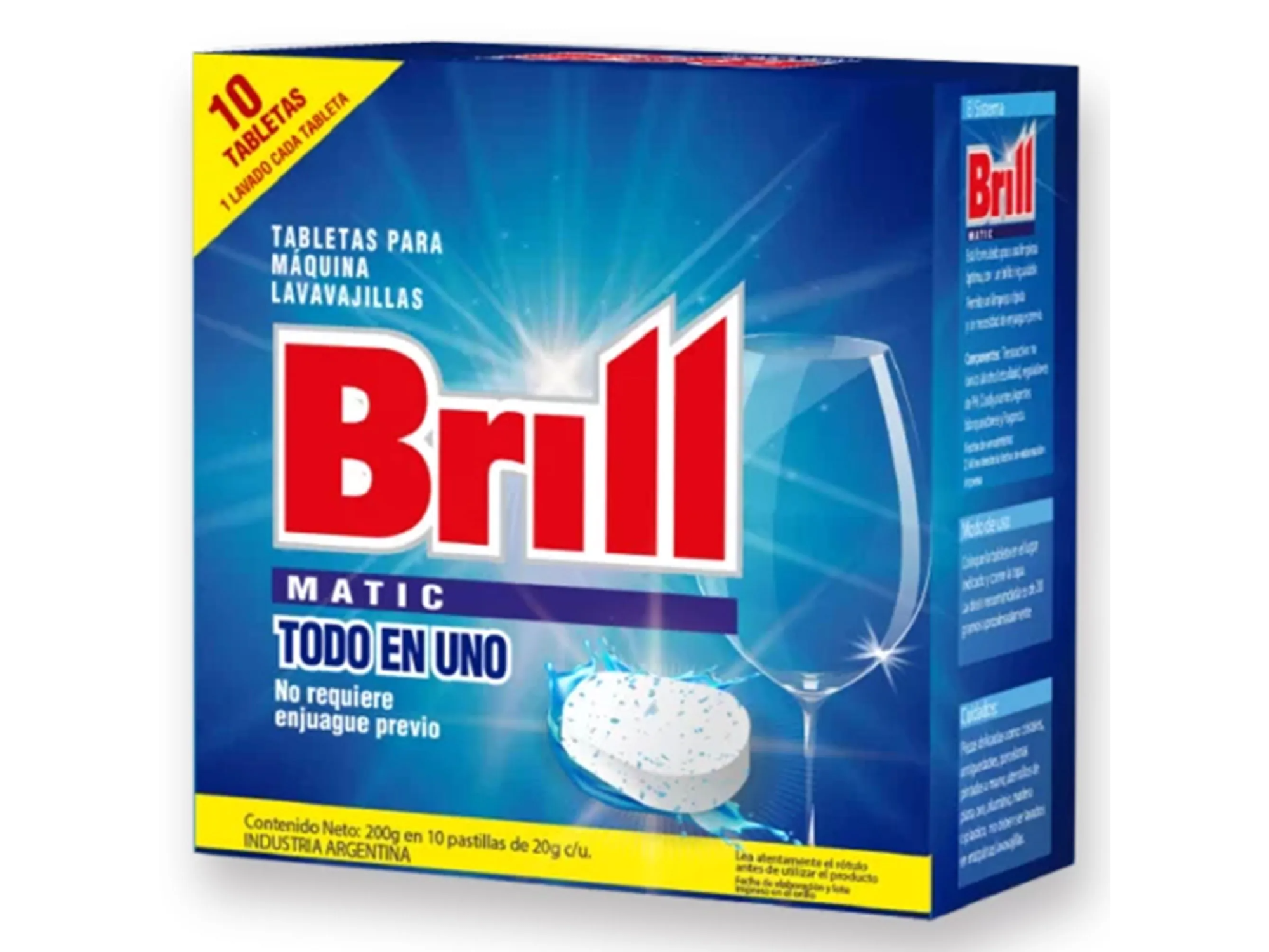 Pastillas para lavavajillas Brill x 10 u