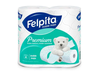 Papel higiénico Felpita doble hoja premiun 4X20mts