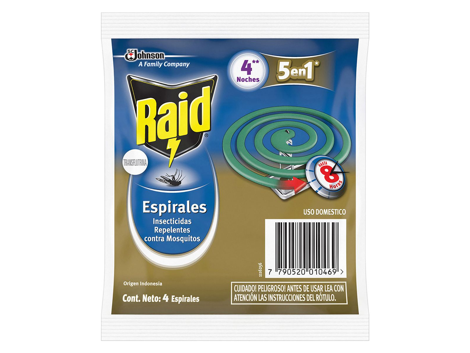Espiral Raid X4 Unidades