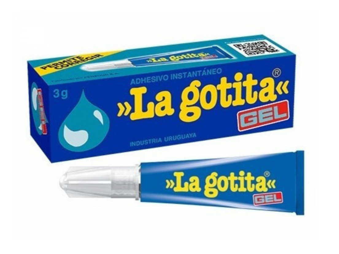 Pegamento La Gotita gel 3gr