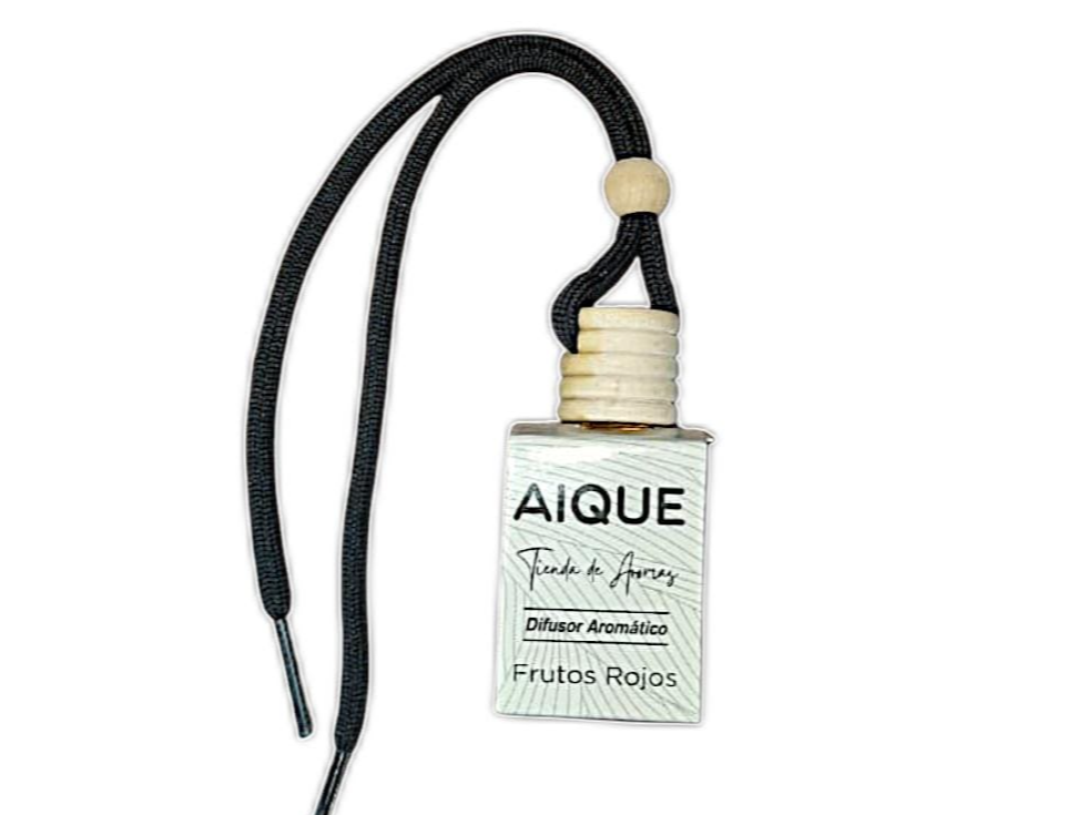 Perfume para auto botella difusora Aique