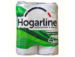 Papel Higienico Hogarline 4X30mts