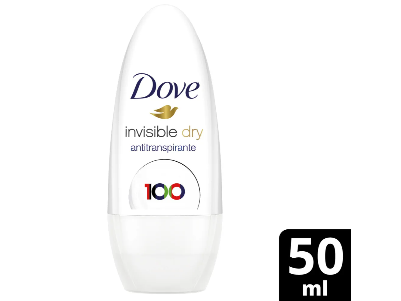 Antitranspirante roll on Dove Invisible Dry 50grs
