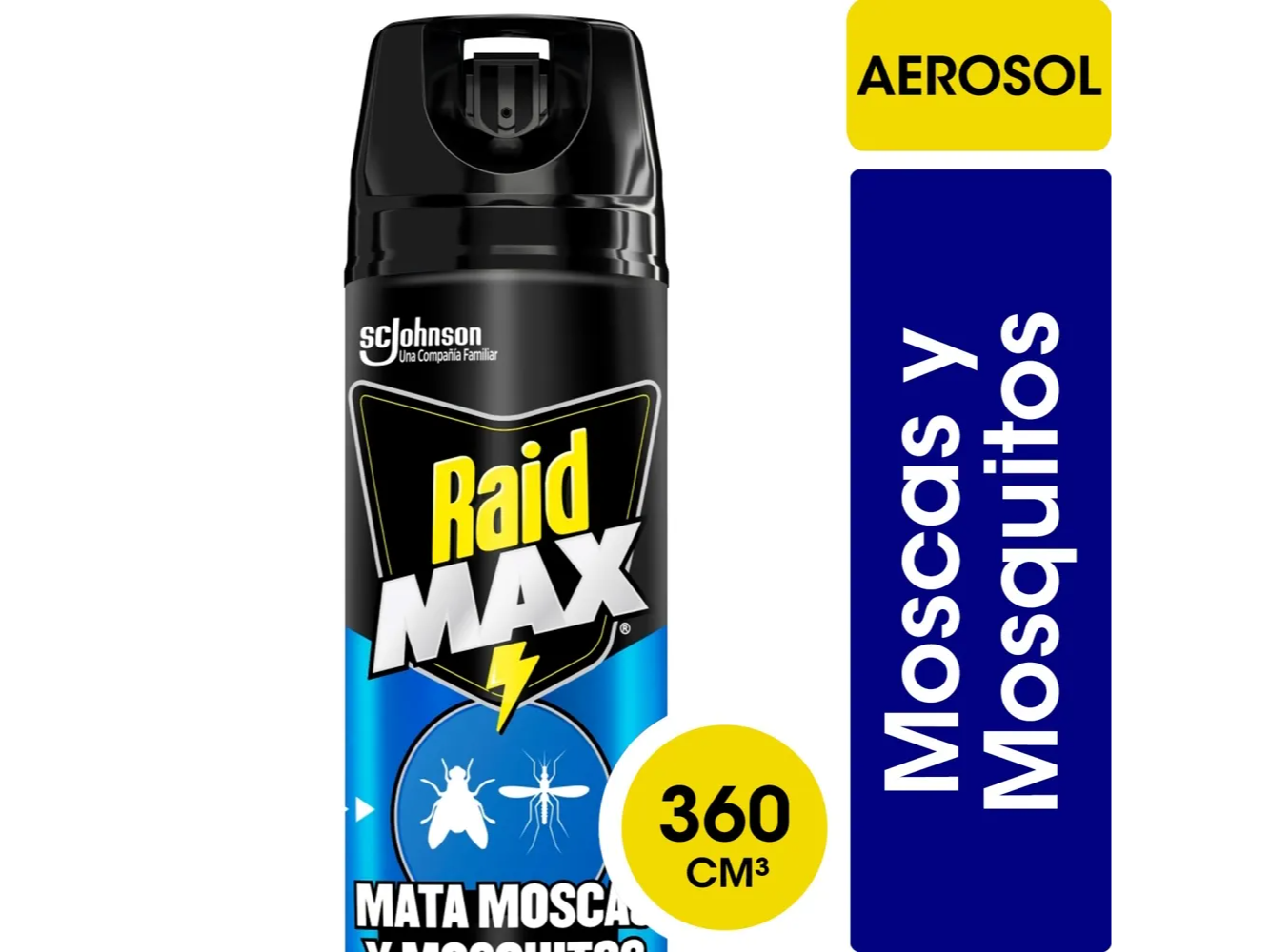 Raid Max aerosol Mata Moscas y Mosquitos 360ml
