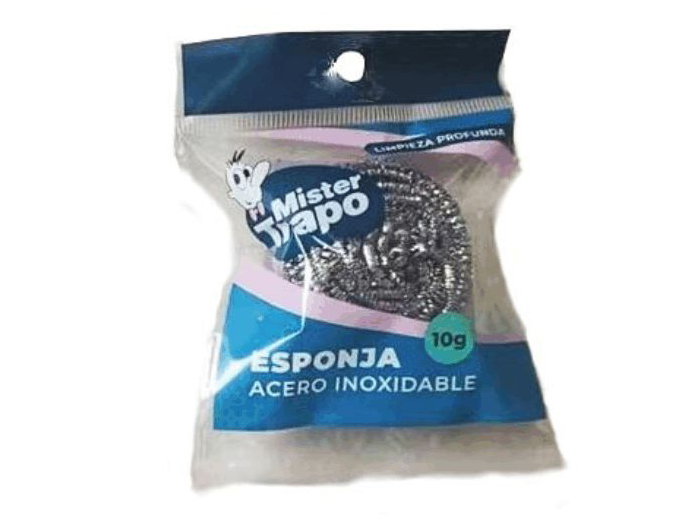 Esponja de acero Inoxidable Mr Trapo X12grs