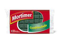 Esponja Mortimer cuadriculada
