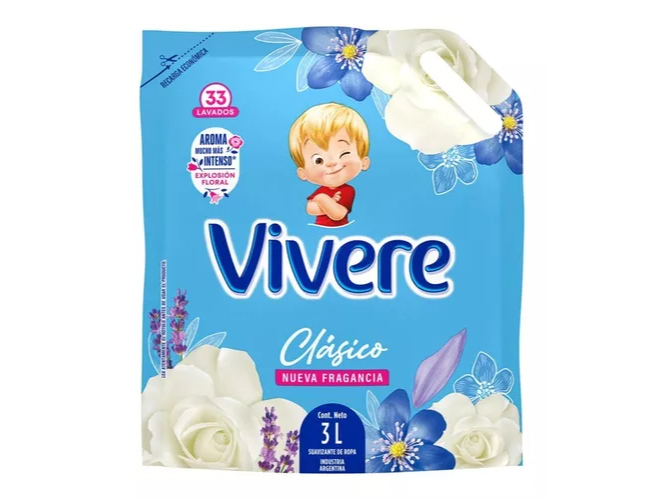 Suavizante Vivere 3 lts