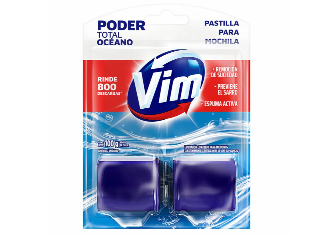 Canasta Inodoro Vim Liquida (bloque p/mochila)