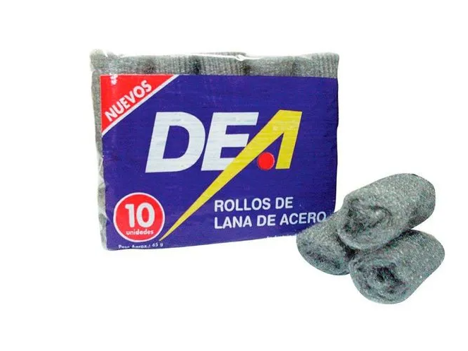 Lana de Acero Dea (virulana) X10 unidades