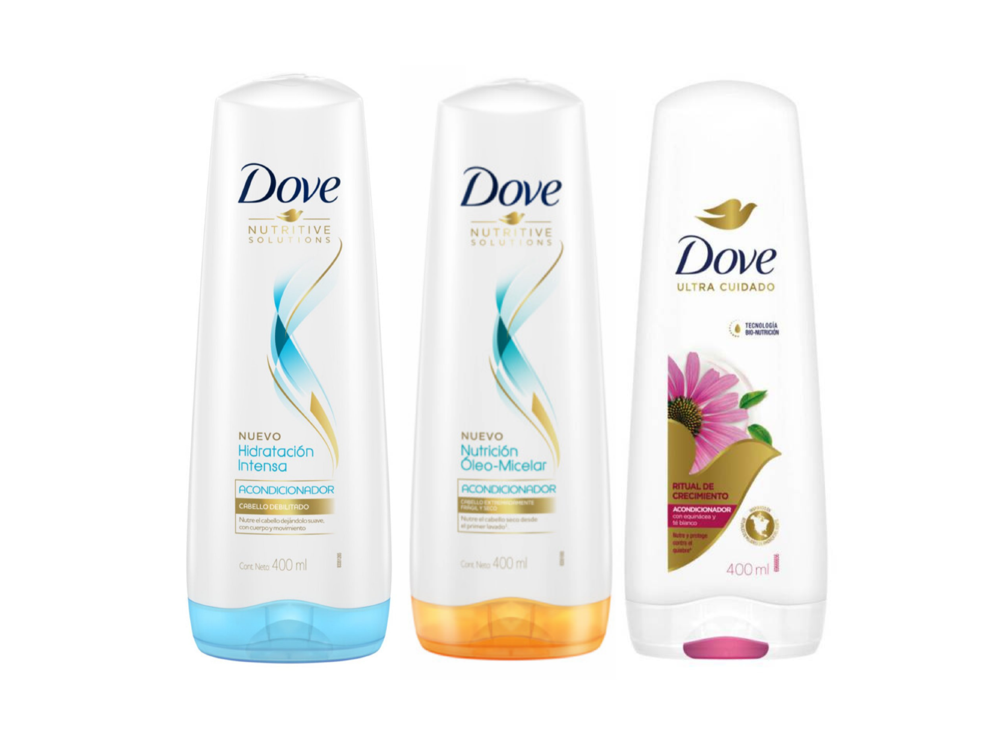 Acondicionador Dove 400 cc.