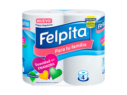 Papel higiénico Felpita 4X30mts