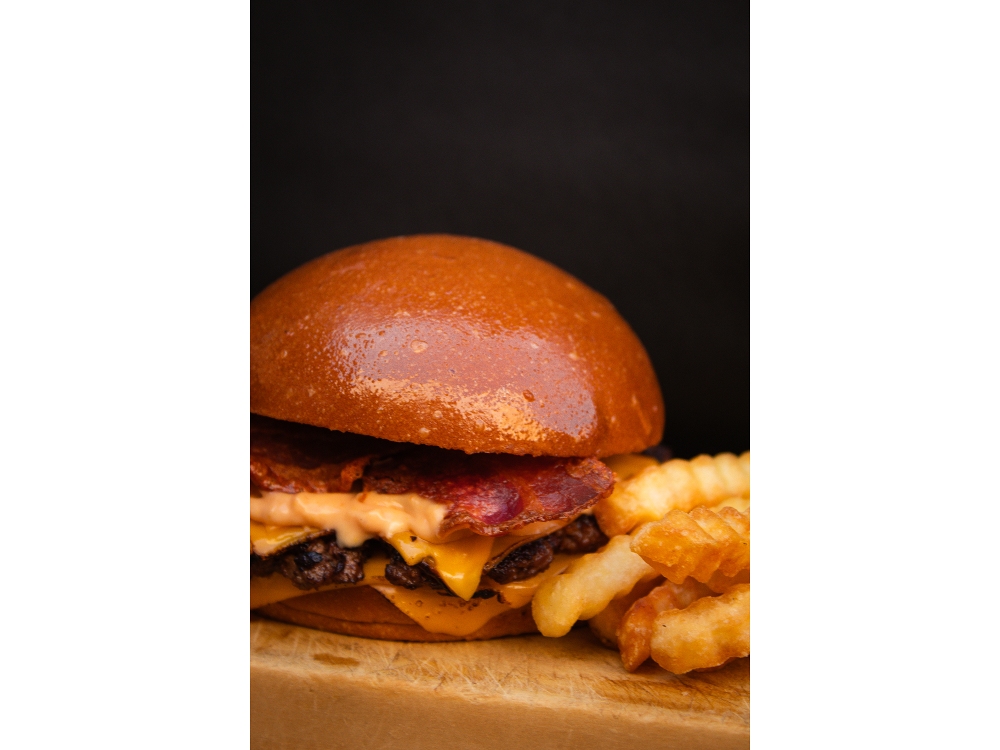 Monts simple con papas de Burgermonts