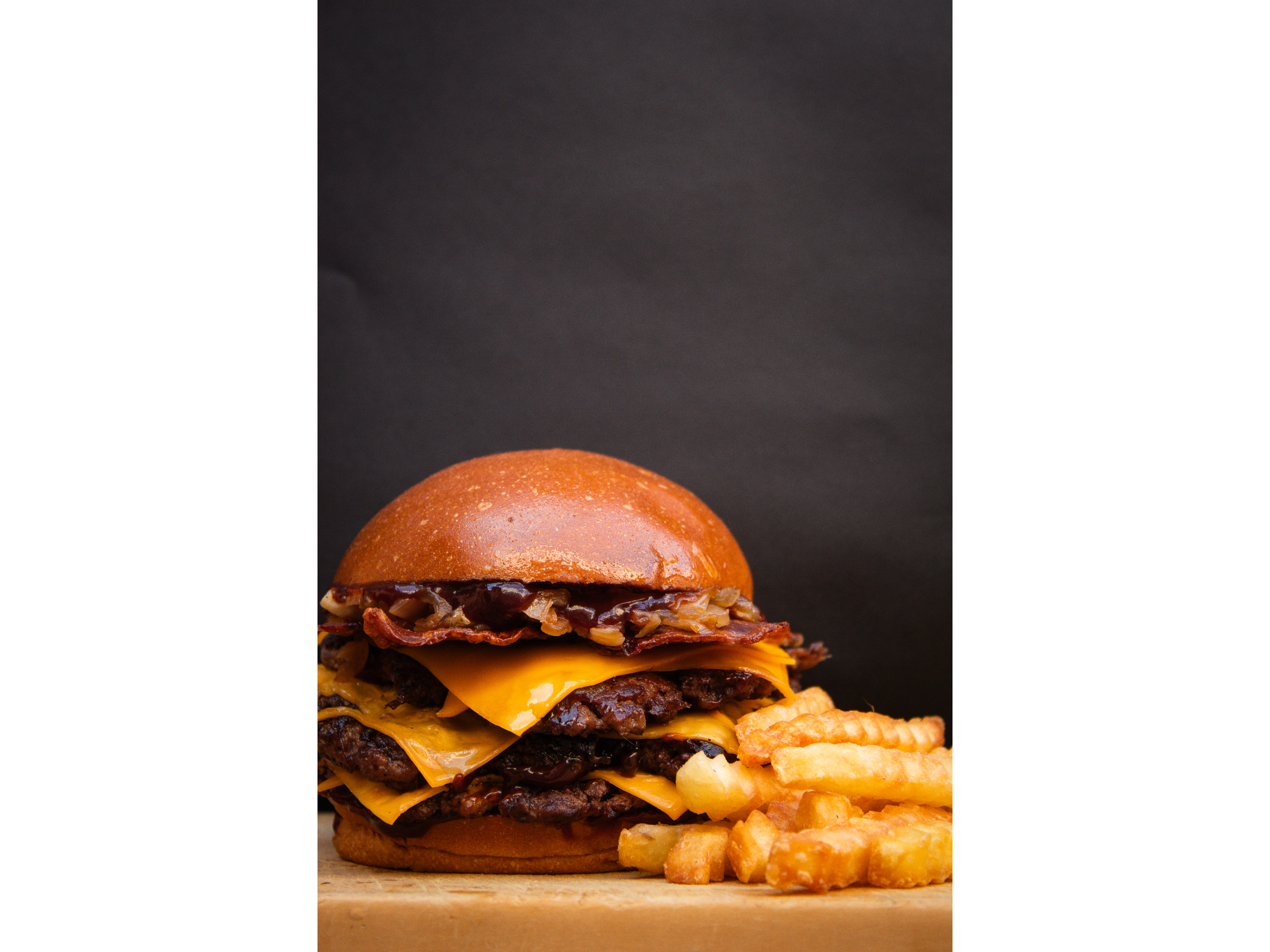 Doni triple con papas