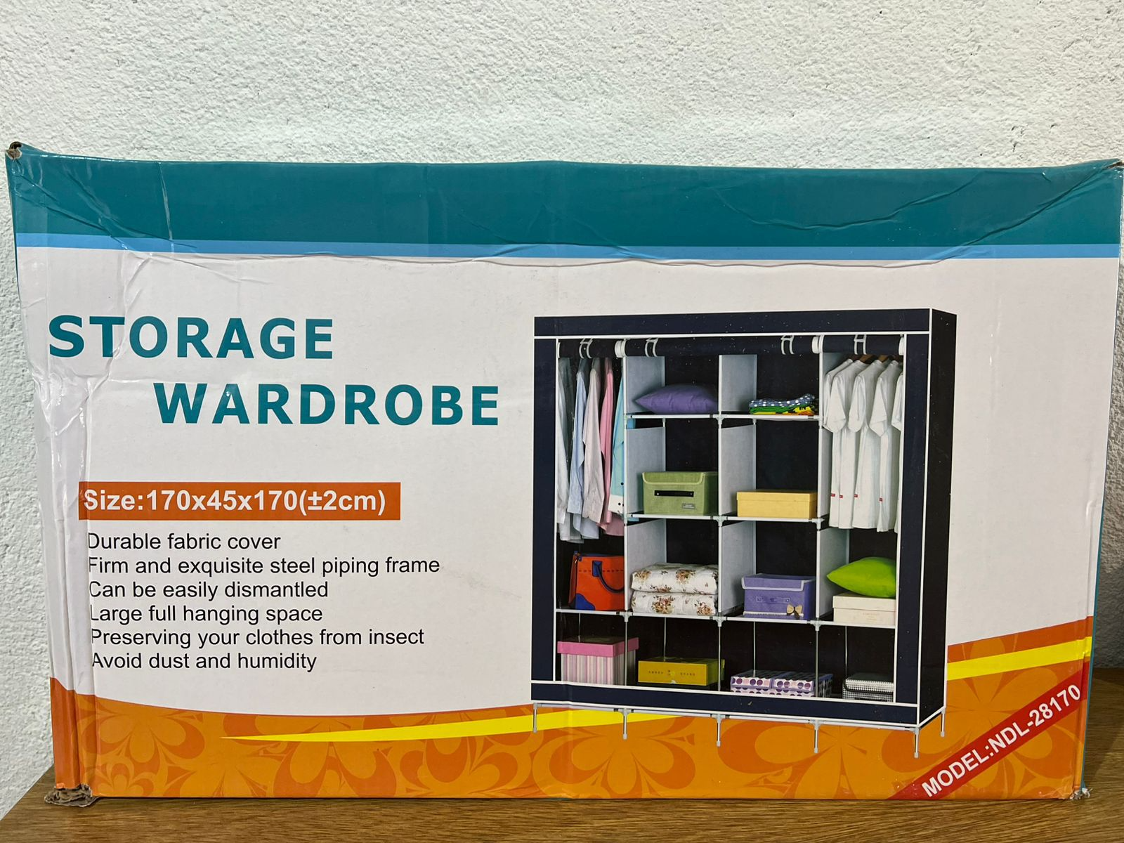 ROPERO PORTATIL X4 CUERPOS