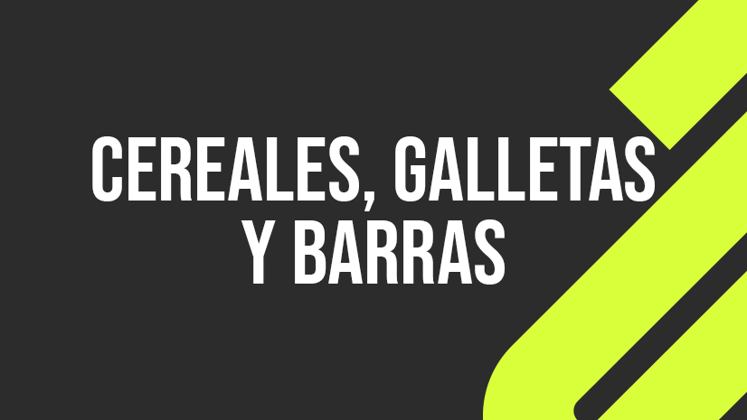 Cereales, Galletas y Barras