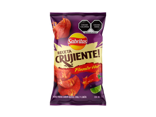 Sabritas Receta Crujientes Flamin Hot