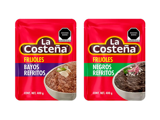 La Costeña Frijoles Refritos de Bolsa