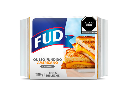 Queso Americano Fud Rebanadas