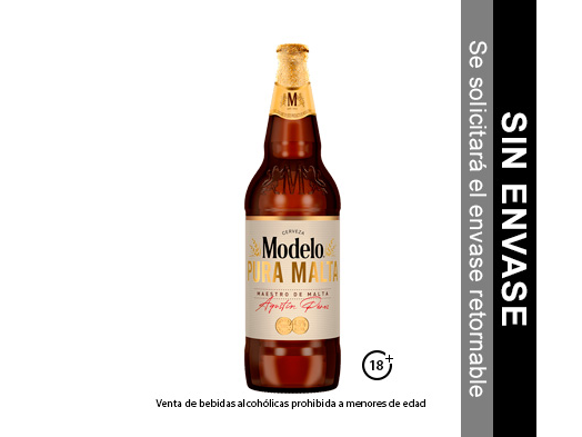 Modelo Pura Malta Mega 1.2L (Retornable)